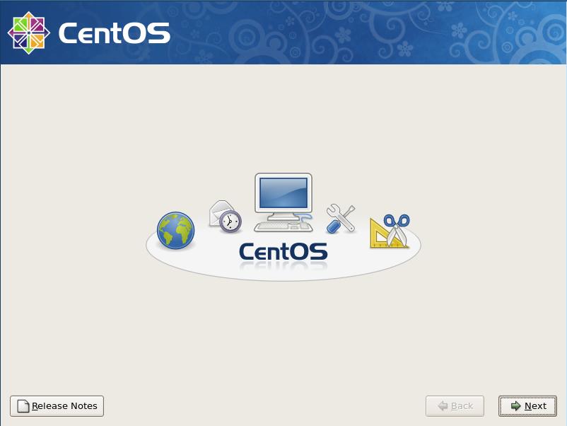 CentOS5.3 日本語版 スタート GUI2